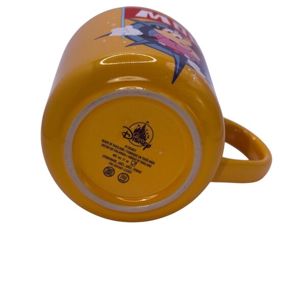 Vintage Style Disneyland Resort Mom Mug Minnie Mouse Design Yellow Ceramic - Picture 2 of 5